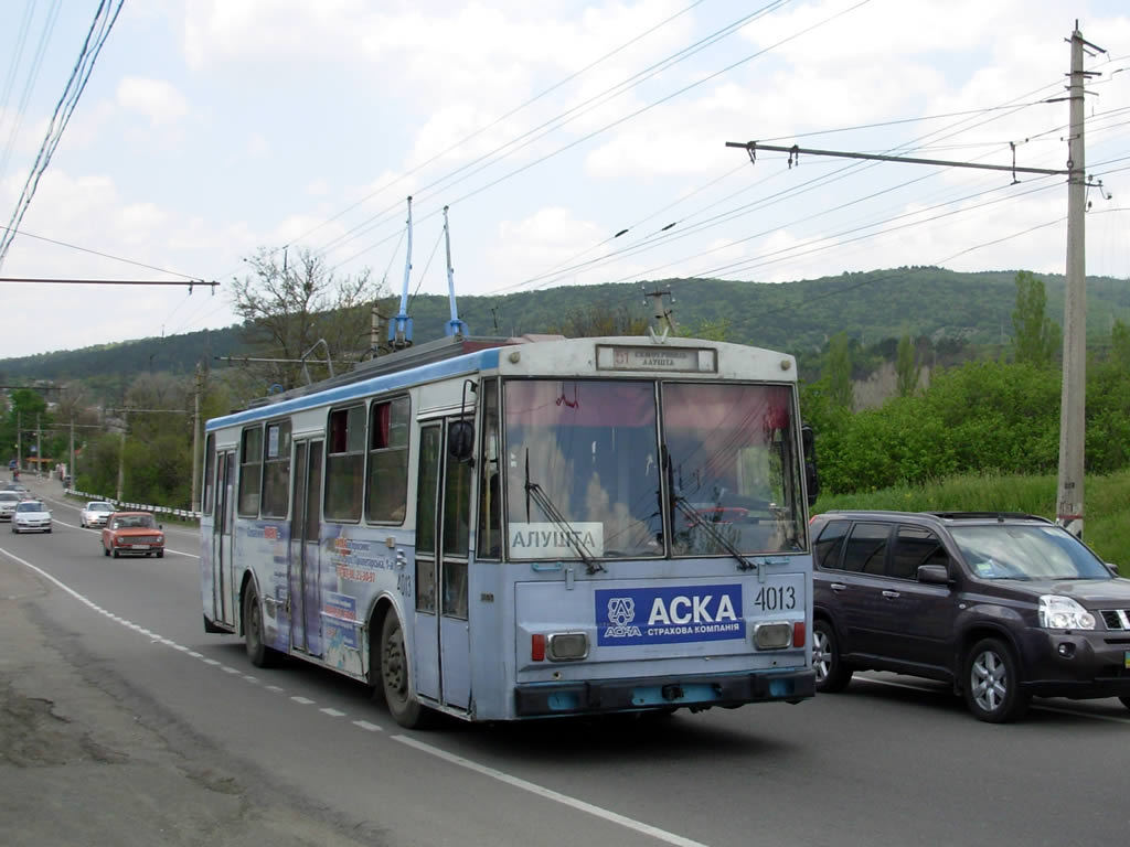 Крымский троллейбус, Škoda 14Tr11/6 № 4013