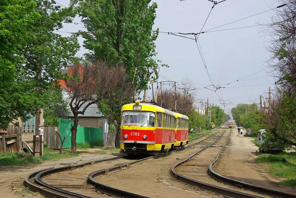 Волгоград, Tatra T3SU № 2702