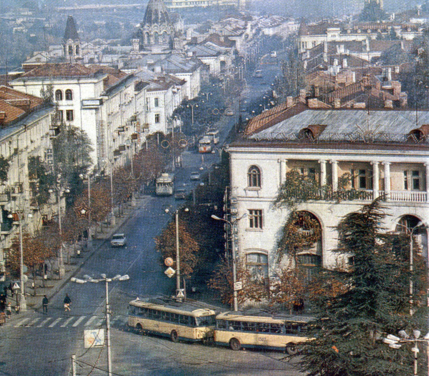 Севастополь, Škoda 9Tr15 № 1506; Севастополь, Škoda 9Tr15 № 1507; Севастополь — Исторические фотографии троллейбусов; Севастополь — Троллейбусные линии и кольца