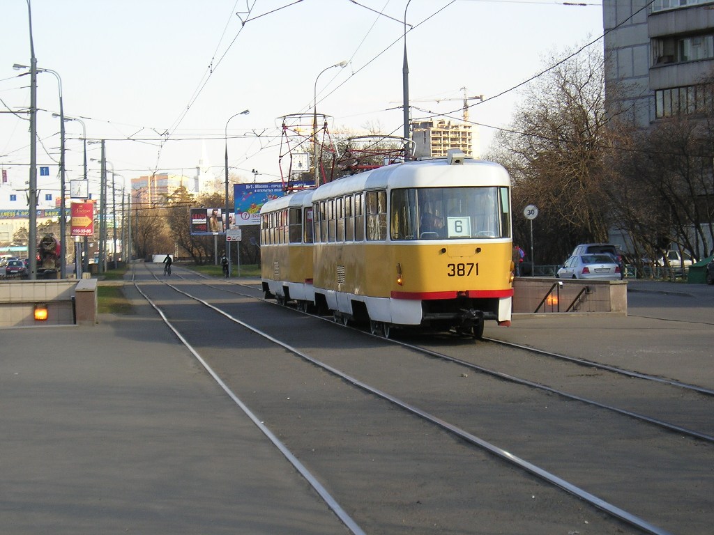 Maskva, Tatra T3SU nr. 3871