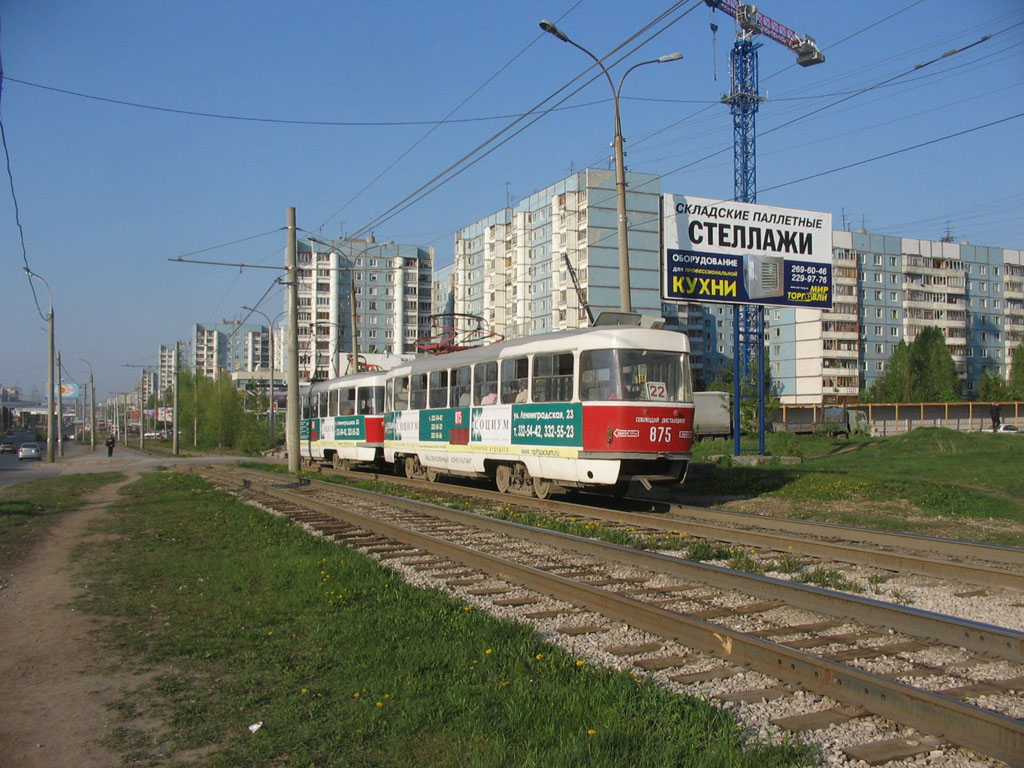 Самара, Tatra T3SU № 875
