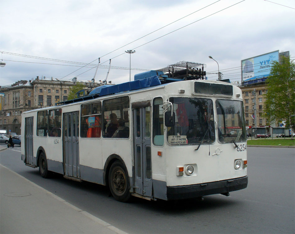 Санкт-Петербург, ЗиУ-682В № 6254