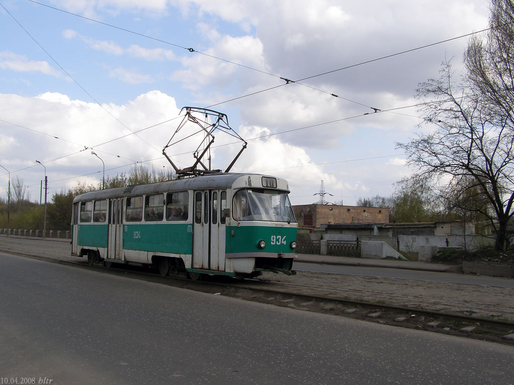 Doneck, Tatra T3SU č. 934