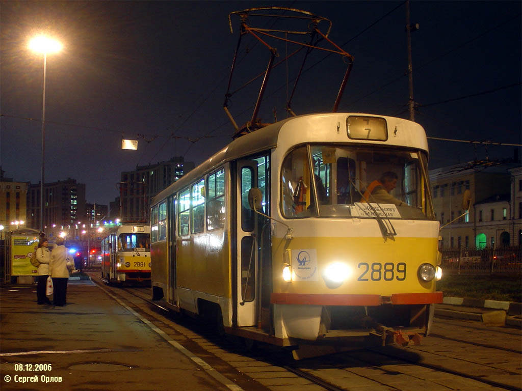 Москва, Tatra T3SU № 2889 Москва, Tatra T3SU № 2889