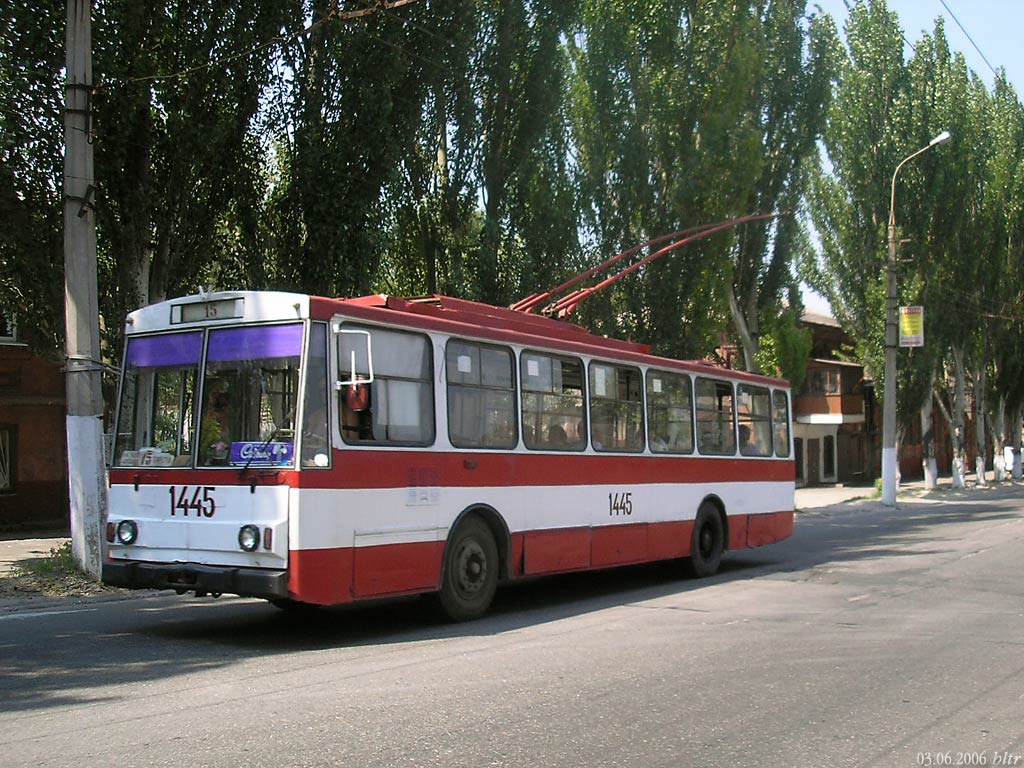 Мариуполь, Škoda 14Tr02/6 № 1445