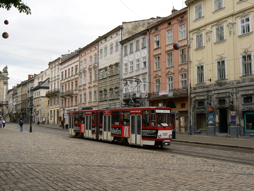 Lvov, Tatra KT4D — 1151