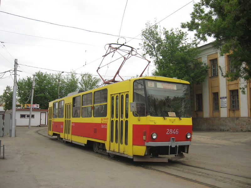 Волгоград, Tatra T6B5SU № 2846