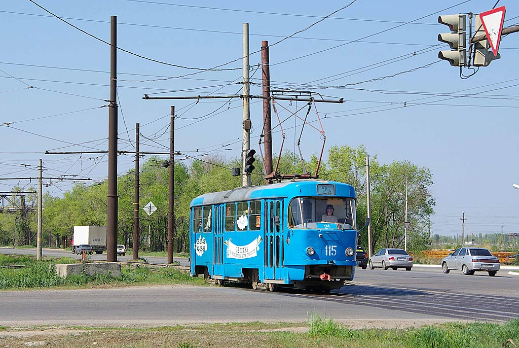 Волжский, Tatra T3SU № 115