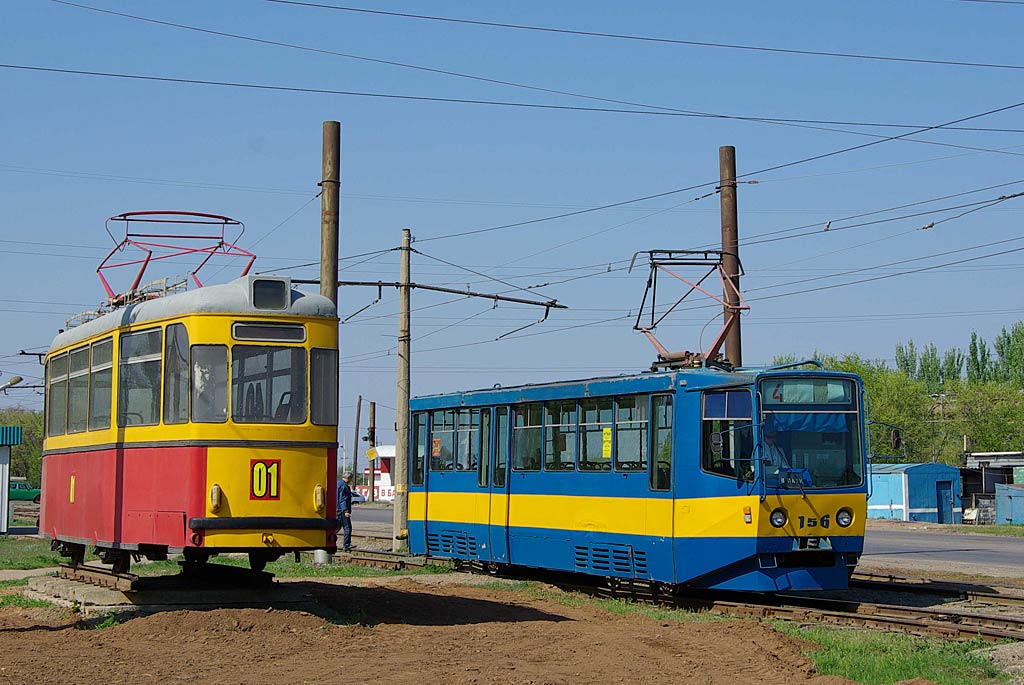 Волжский, Gotha B2-62 № 01; Волжский, 71-611 № 156