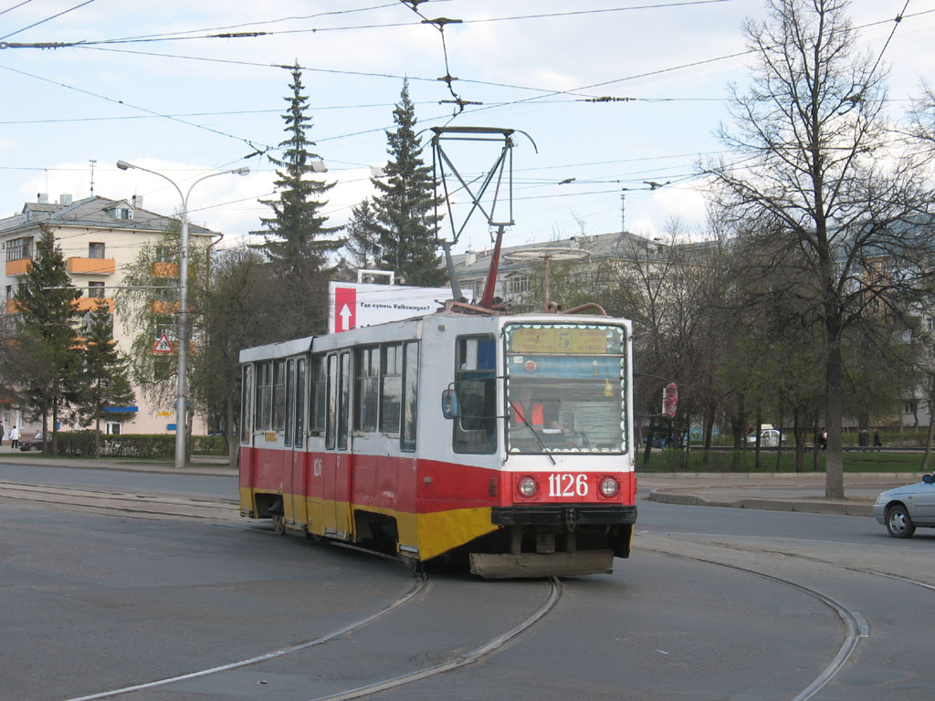 Уфа, 71-608К № 1126; Уфа — Закрытые трамвайные линии