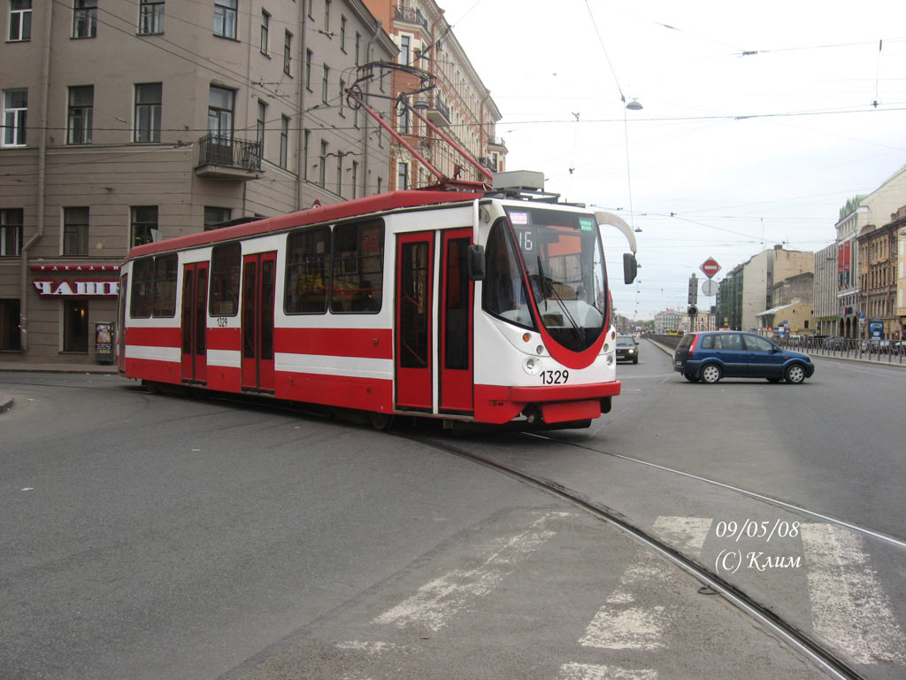 Санкт-Петербург, 71-134А (ЛМ-99АВН) № 1329