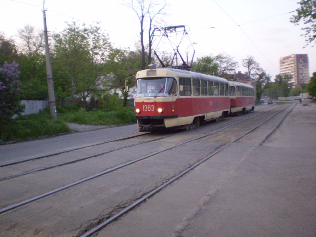 Днепр, Tatra T3SU № 1363