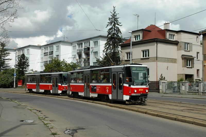 Прага, Tatra T6A5 № 8731