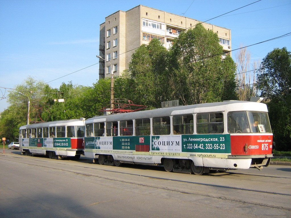 Самара, Tatra T3SU № 875