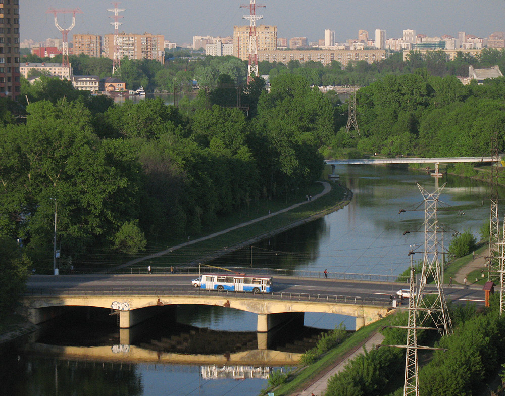 Москва — Виды с высоты; Москва — Троллейбусные линии: CЗАО