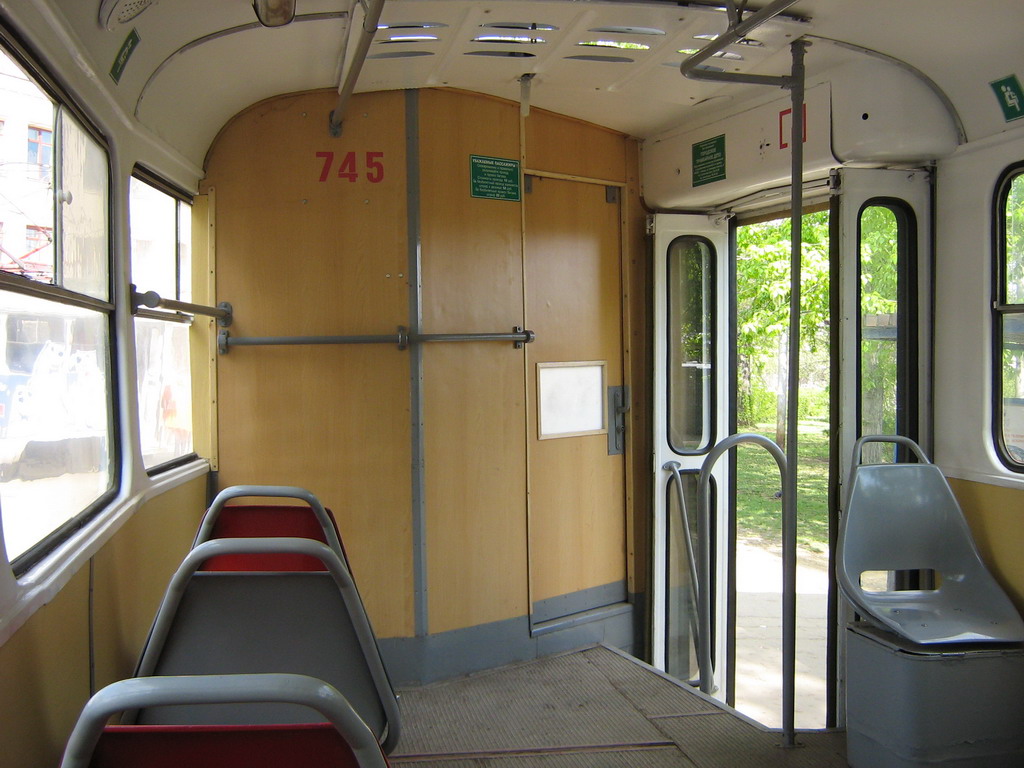 Самара, Tatra T3SU (двухдверная) № 745