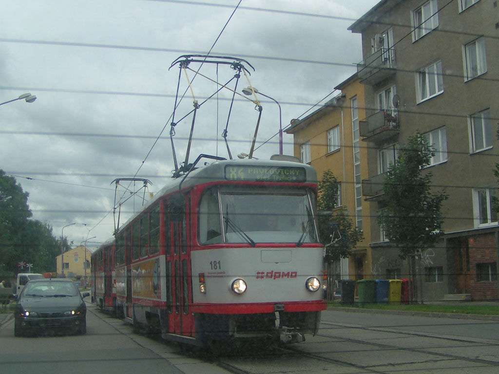 Olmütz, Tatra T3R.P Nr. 181