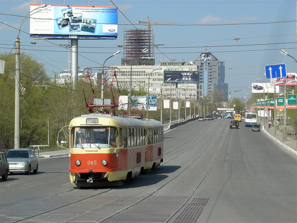 Екатеринбург, Tatra T3SU (двухдверная) № 065