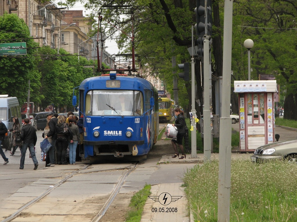 Днепр, Tatra T3SU № 1353