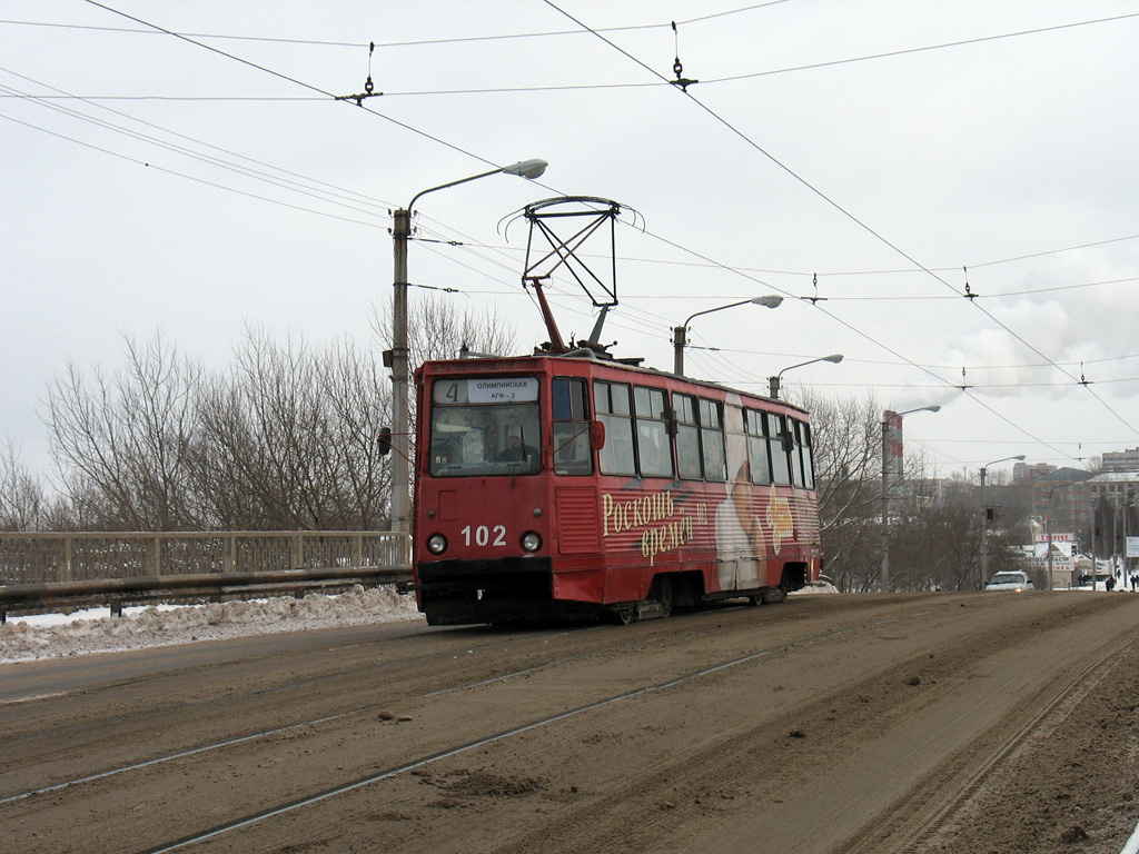 Череповец, 71-605 (КТМ-5М3) № 102