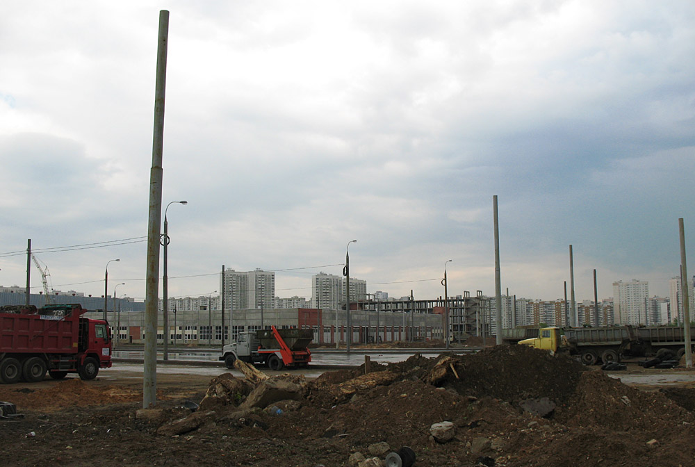 Москва — Строительство электробусного (троллейбусного) парка в районе Митино