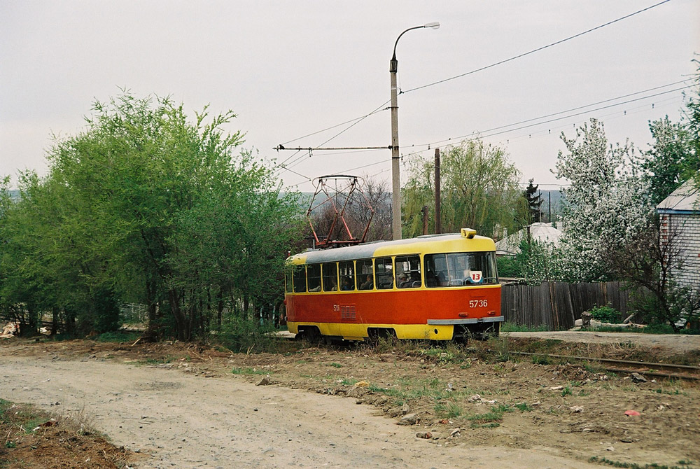 Волгоград, Tatra T3SU № 5736
