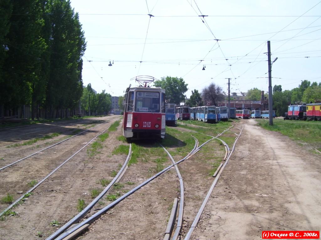 Саратов, 71-605 (КТМ-5М3) № 1245; Саратов — Кировское трамвайное депо