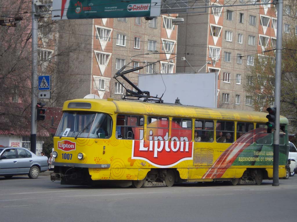 Алматы, Tatra T3D № 1007