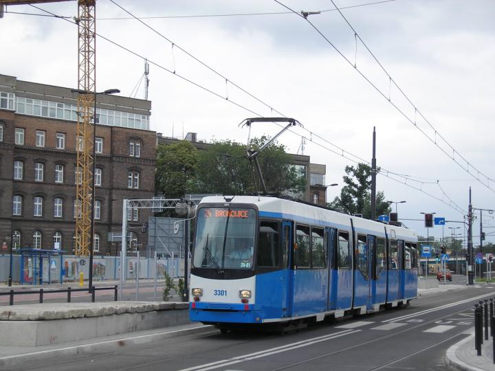 Krakkó, MAN/Duewag N8S-NF — 3301 Krakkó, MAN/Duewag N8S-NF — 3301