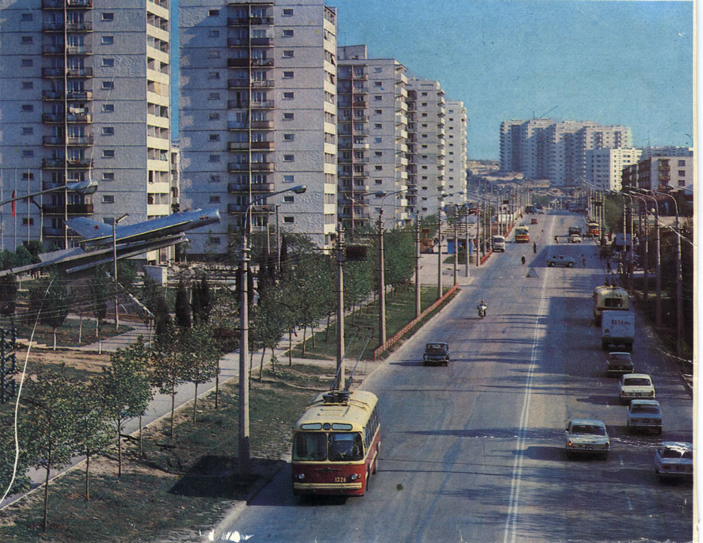 Севастополь, ЗиУ-5Д № 1326; Севастополь — Исторические фотографии троллейбусов; Севастополь — Троллейбусные линии и кольца