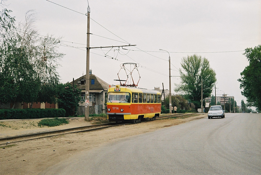 Волгоград, Tatra T3SU № 5736