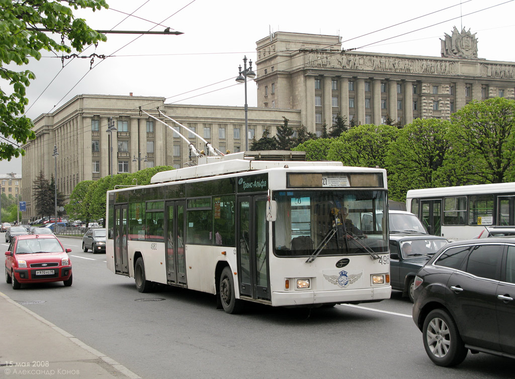 Санкт-Петербург, ВМЗ-5298.01 (ВМЗ-463) № 4982