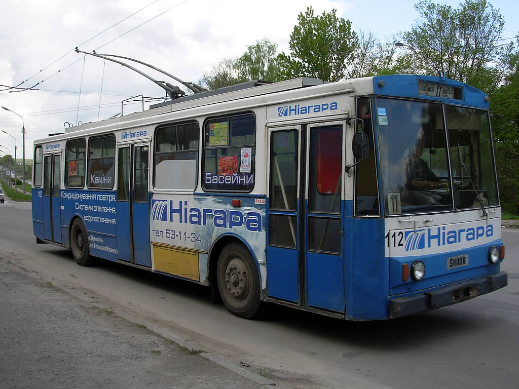 Тернополь, Škoda 14Tr02/6 № 112