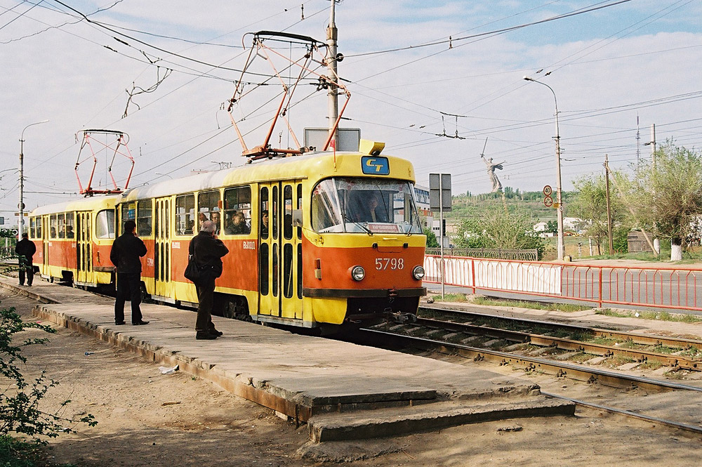 Volgograd, Tatra T3SU N°. 5798; Volgograd, Tatra T3SU N°. 5797