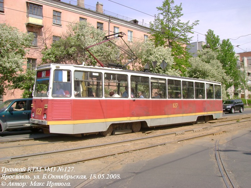 Ярославль, 71-605 (КТМ-5М3) № 127