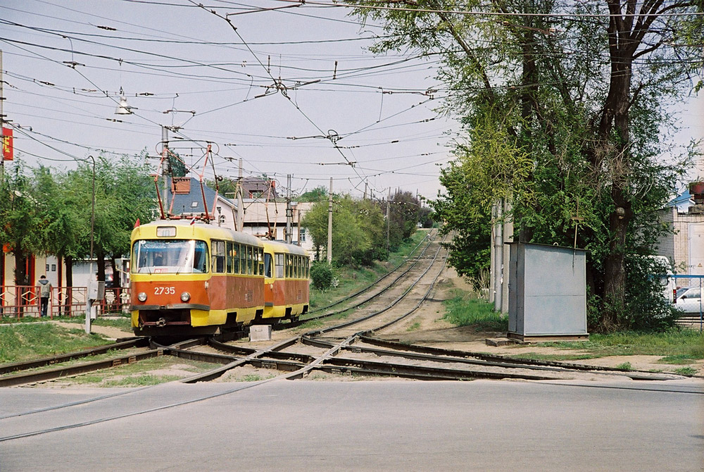 Волгоград, Tatra T3SU № 2735; Волгоград, Tatra T3SU № 2736