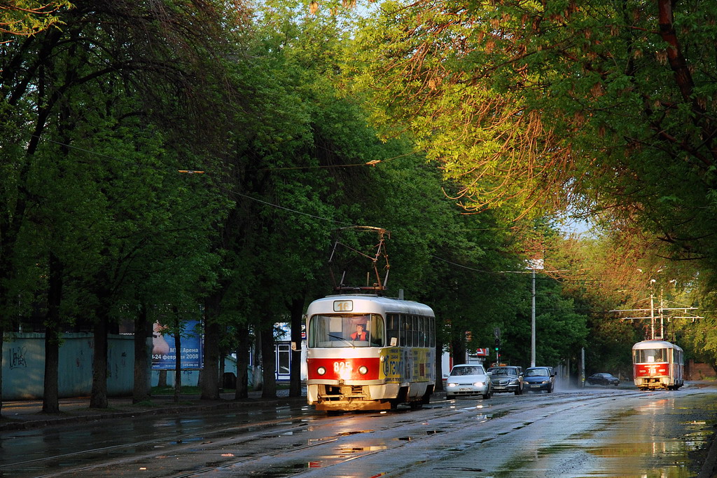 Самара, Tatra T3SU № 825