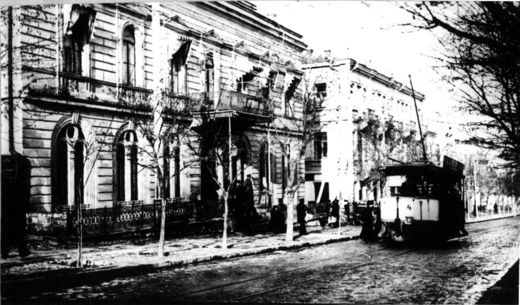 Севастополь, Двухосный моторный вагон № 4; Севастополь — Исторические фотографии трамваев