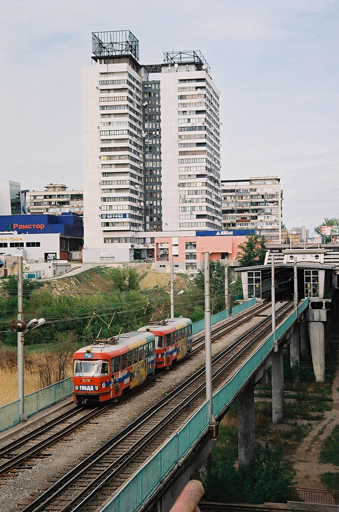 Волгоград, Tatra T3SU № 5776; Волгоград — Трамвайные линии: [5] Пятое депо — Скоростной трамвай