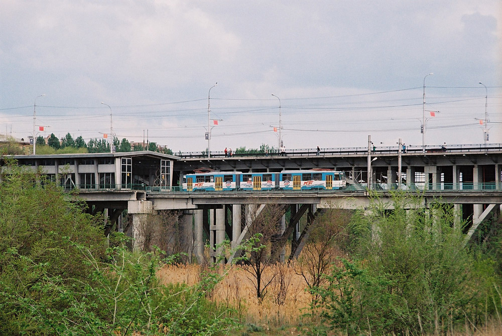 Волгоград, Tatra KT8D5 № 5834; Волгоград — Трамвайные линии: [5] Пятое депо — Скоростной трамвай