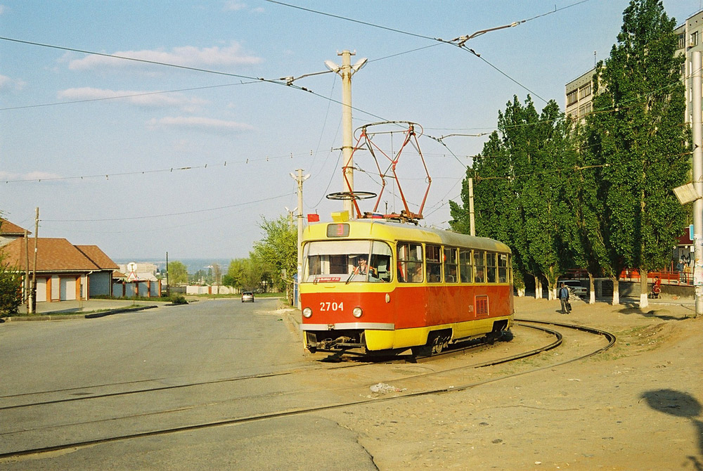 Volgograd, Tatra T3SU # 2704