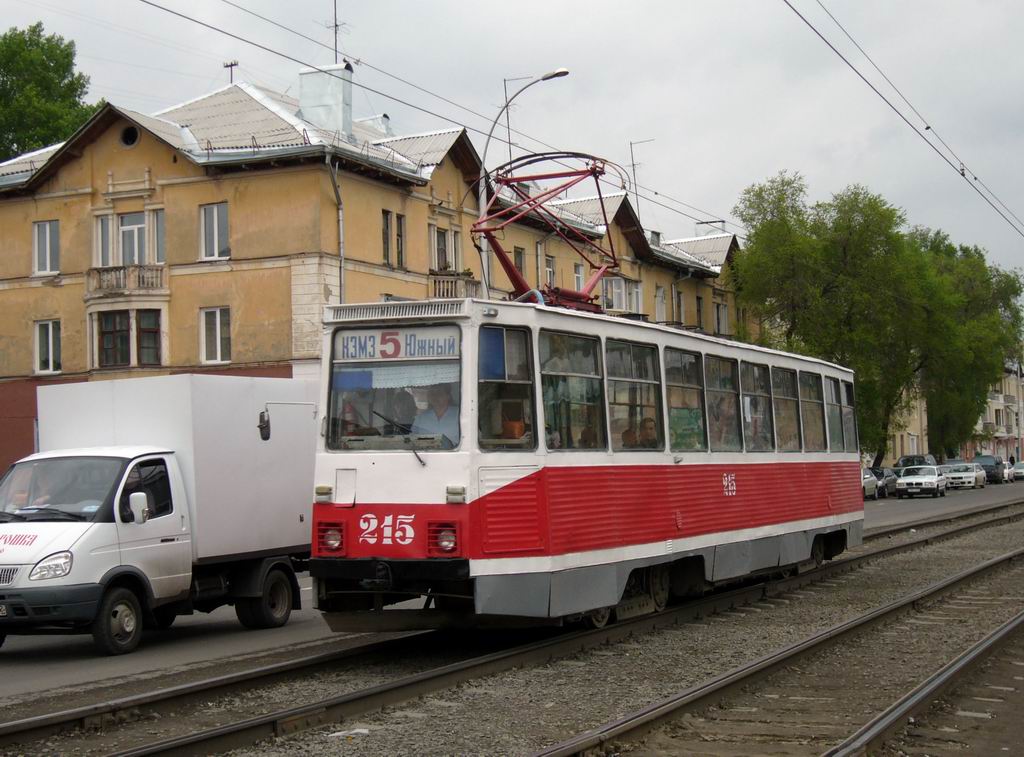 Кемерово, 71-605 (КТМ-5М3) № 215 Кемерово, 71-605 (КТМ-5М3) № 215