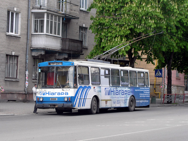 Тернополь, Škoda 14Tr02/6 № 112