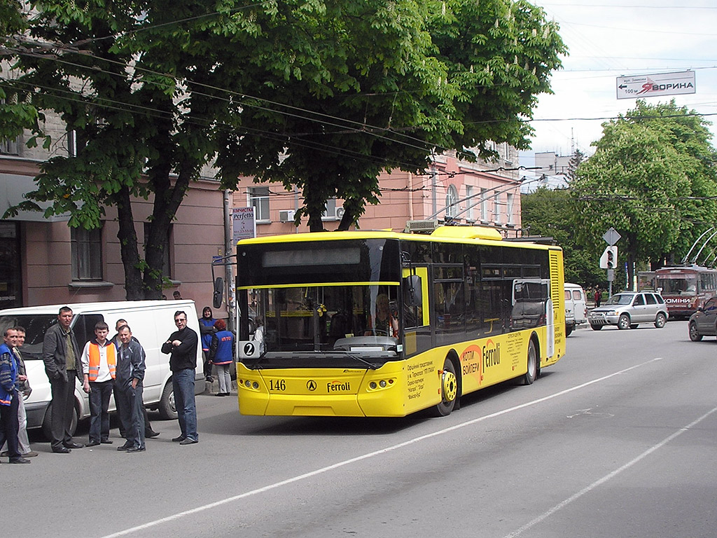 Тернополь, ЛАЗ E183D1 № 146