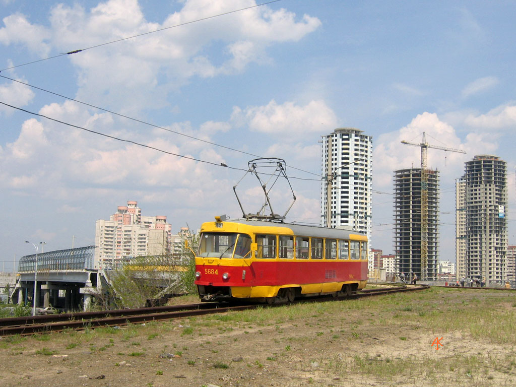 Киев, Tatra T3SU № 5684