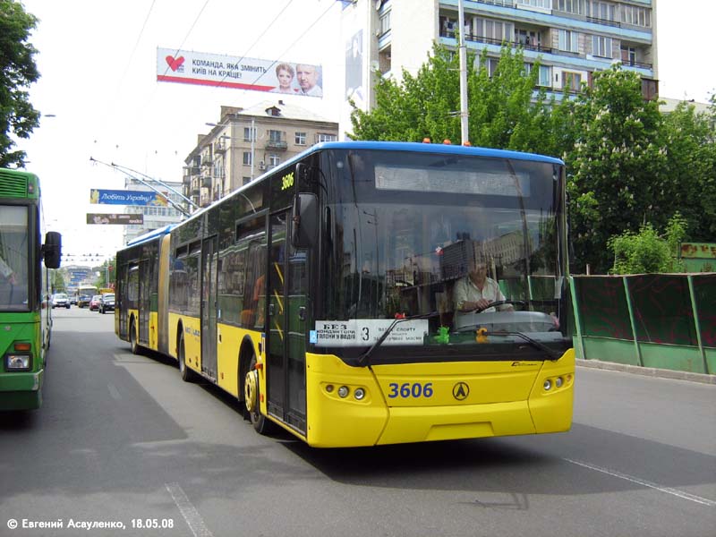 Киев, ЛАЗ E301D1 № 3606
