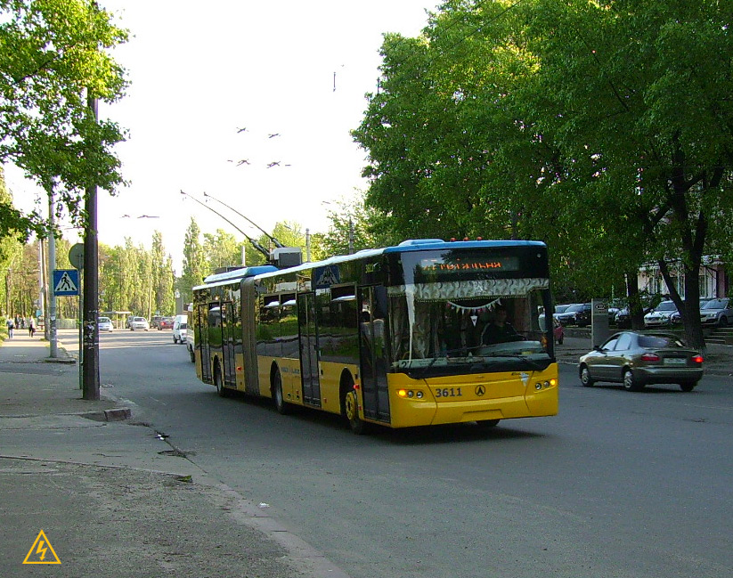 Kyjiw, LAZ E301D1 Nr. 3611