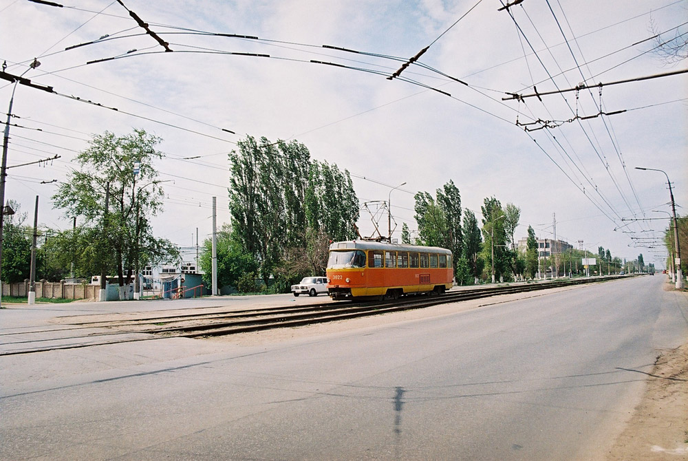 Volgograd, Tatra T3SU (2-door) Nr. 3022