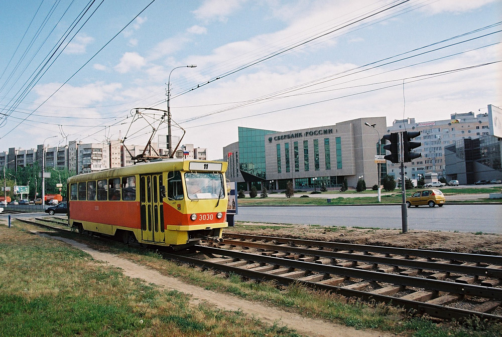 Волгоград, Tatra T3SU мод. ВЗСМ № 3030