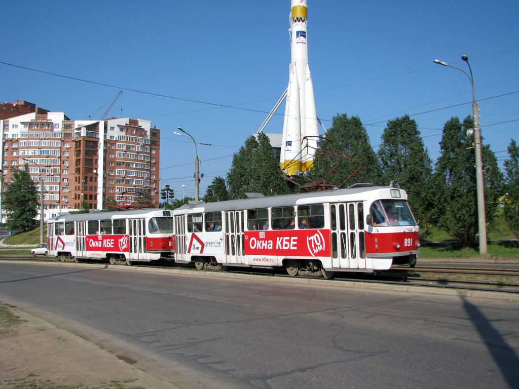 Samara, Tatra T3SU Nr. 891